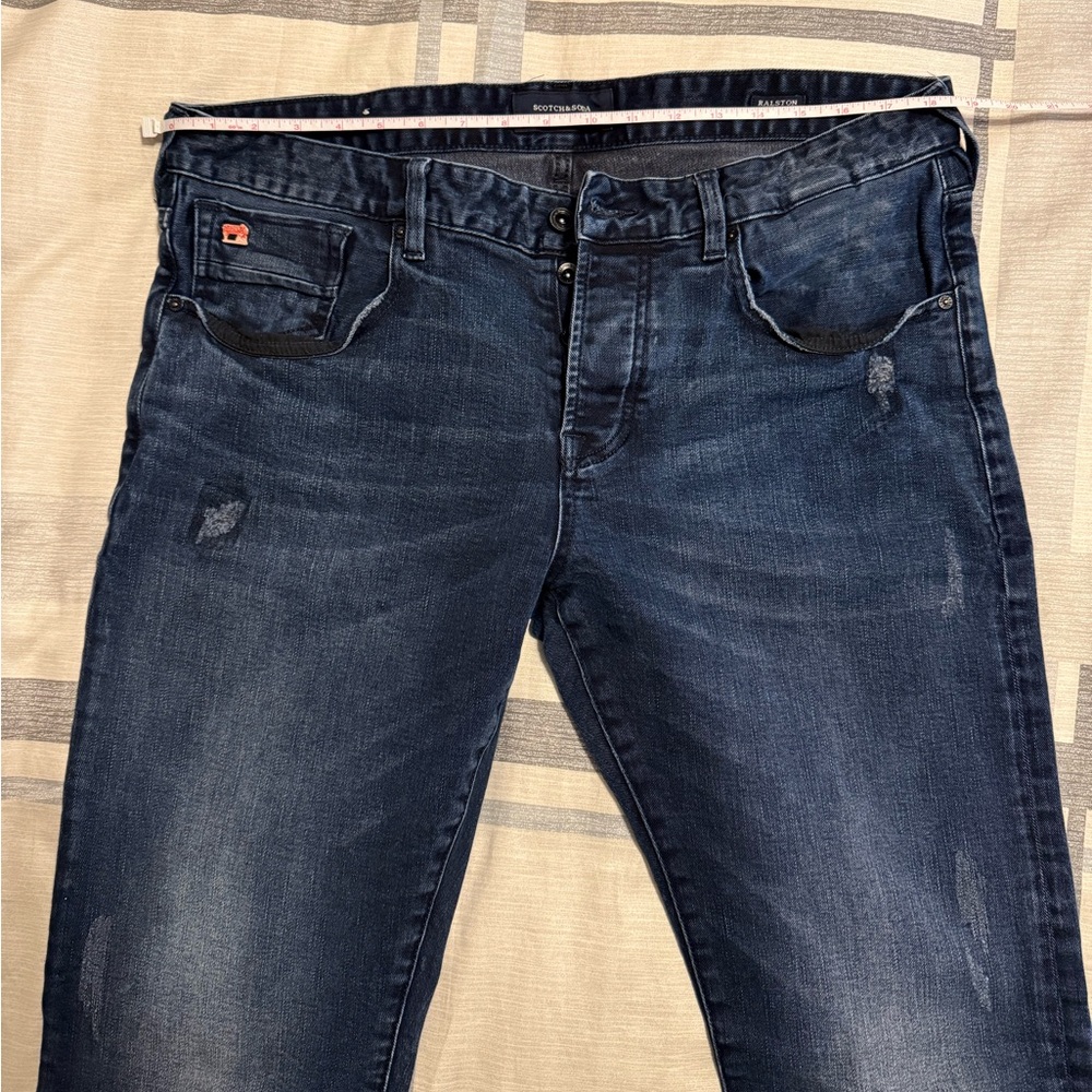 Scotch & Soda Tapered button fly jeans 36X32